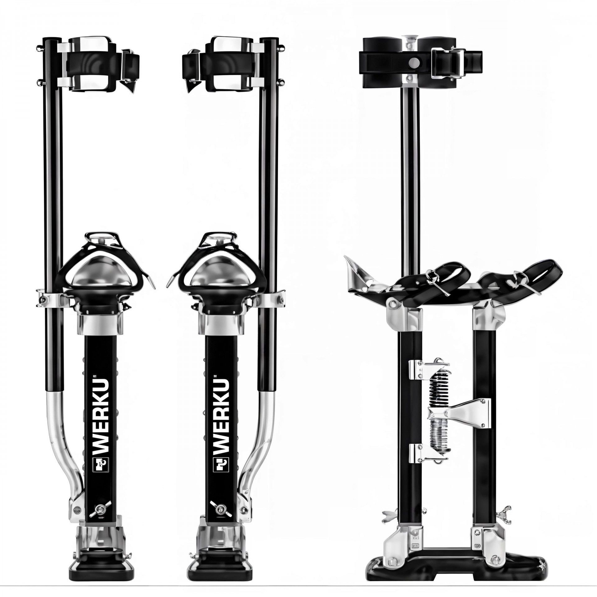 Andas Extensíveis Werku 450–750 mm – 100 kg | Ajuste Profissional